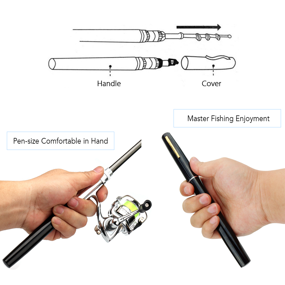 Pocket Collapsible Fishing Rod - đánh giá và giá Penn Reel Fierce