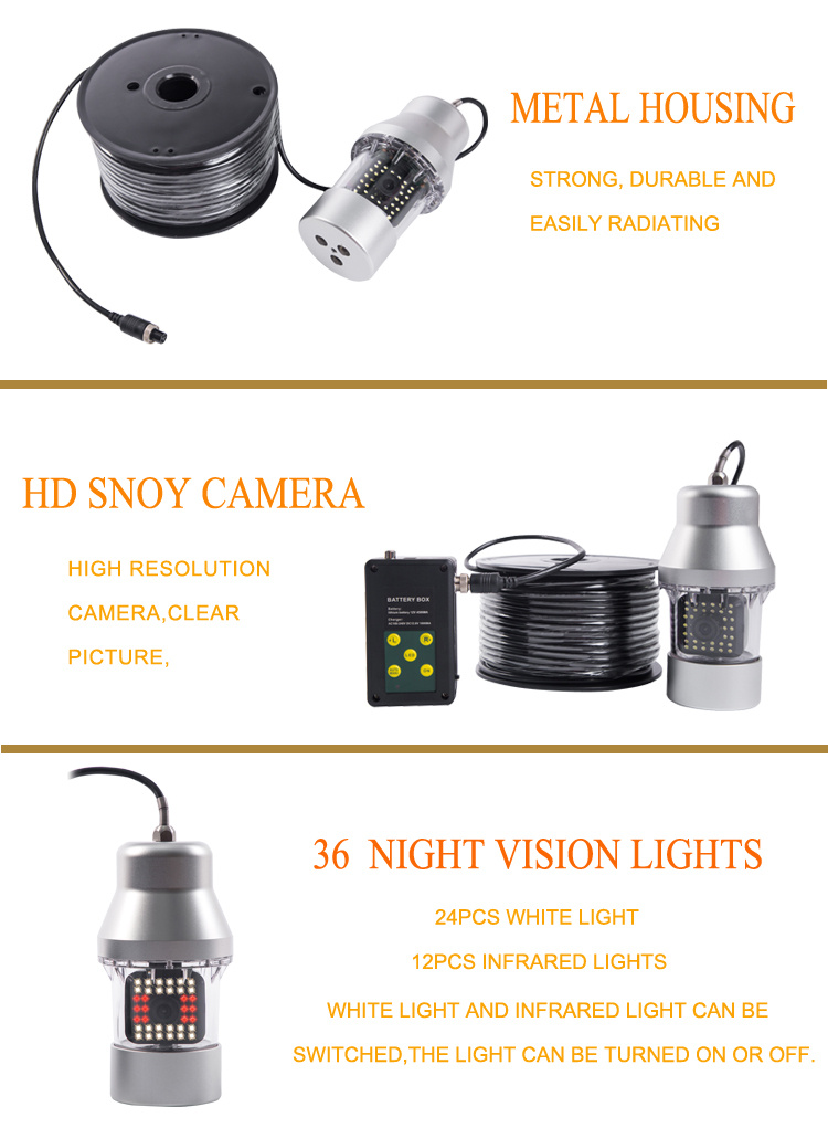 Fish Finder 360° Rotating Unde - đánh giá và giá Fish Finder Cable