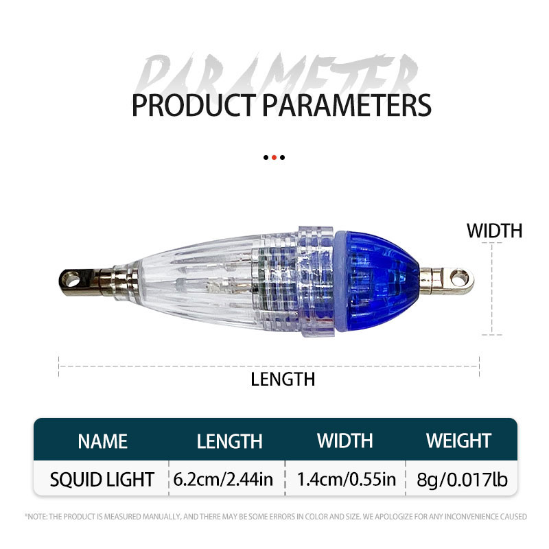 ShareShark 5pcs/bag 6cm LED Fl - đánh giá và giá Fish Alarm