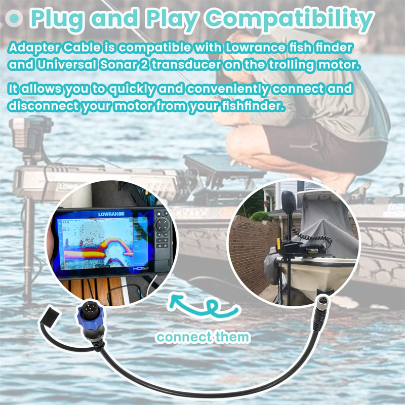 1852060, 29594, MKR-US2-10 Son - đánh giá và giá Fish Finder Cable
