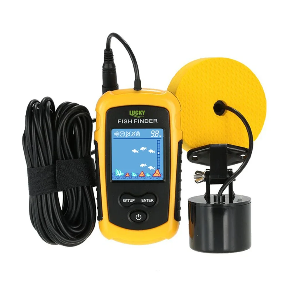 Lucky LCD Color Screen Portabl - đánh giá và giá Fish Finder Cable