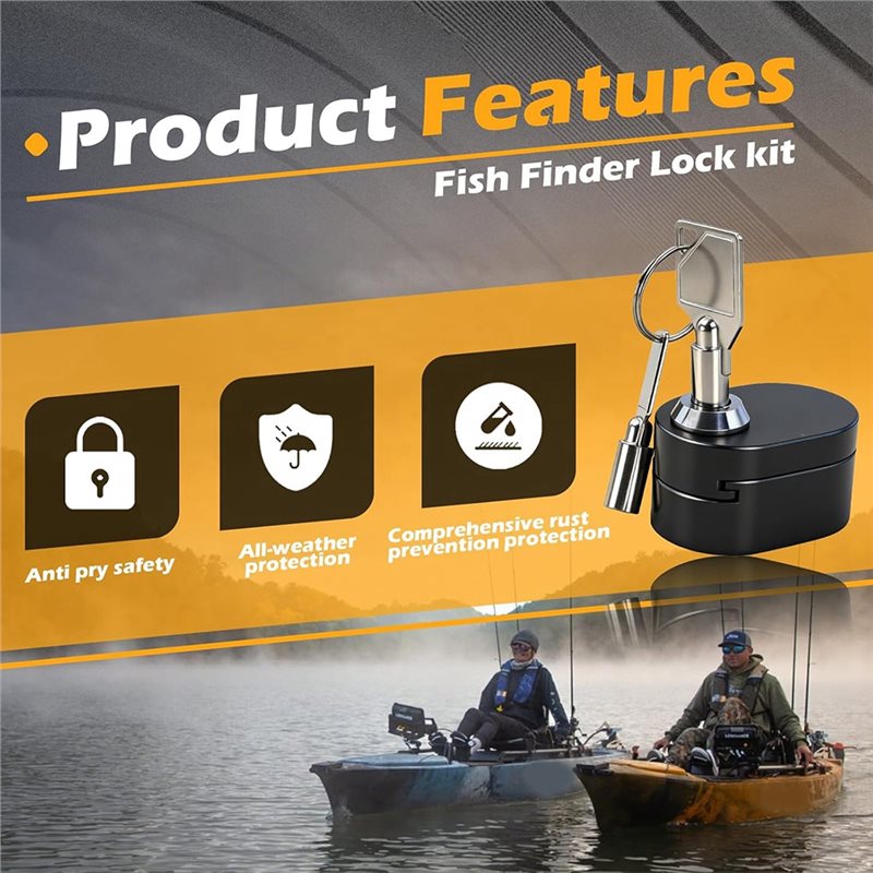 -[cilae-17R] Fish Finder Lock  - đánh giá và giá Fish Finder Mount