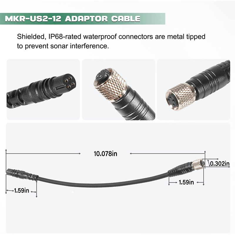 1852072 ‎MKR-US2-12 Universal  - đánh giá và giá Fish Finder Cable