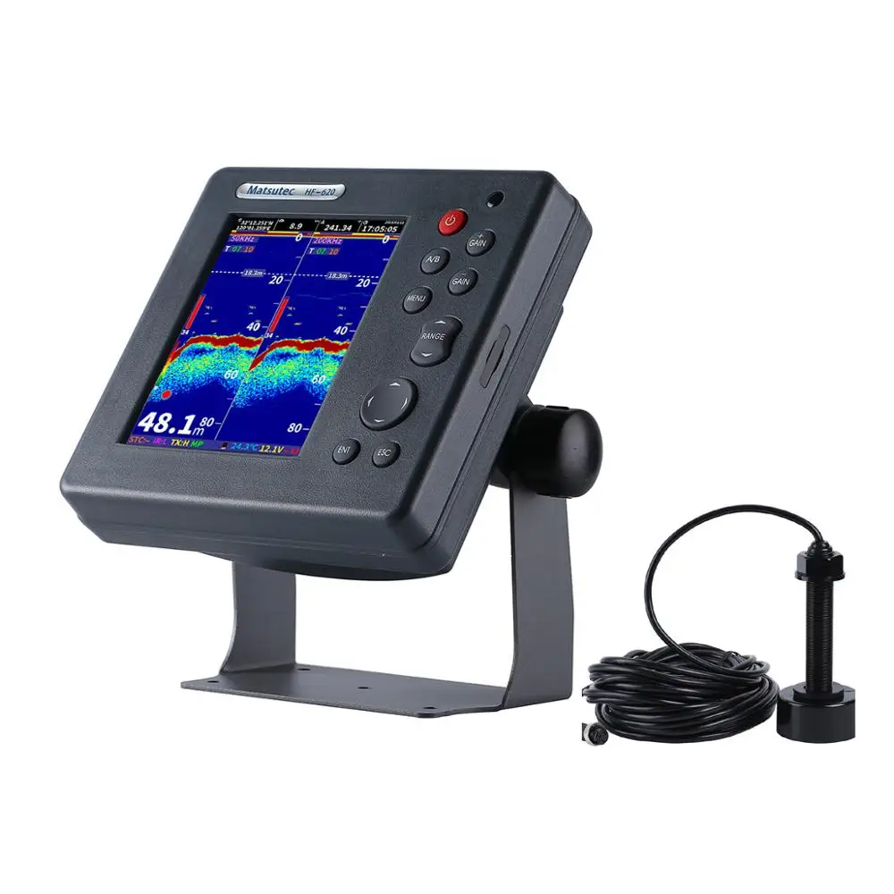Matsutec HF-620 MARINE COLOR E - đánh giá và giá Fish Finder Charger