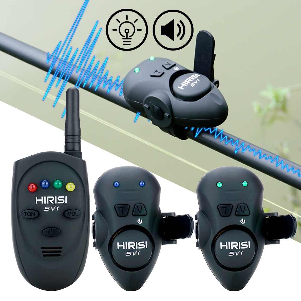 Hirisi Fishing Bait Alarm Set  - đánh giá và giá Fish Alarm