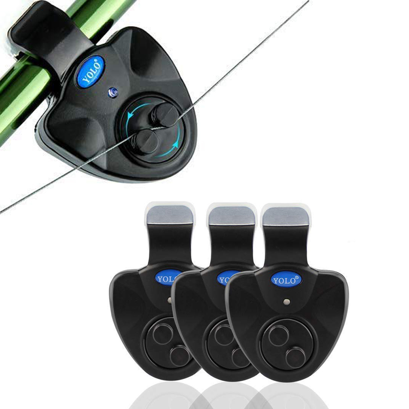 Fishing Rod Bite Alarm LED Ind - đánh giá và giá Fish Alarm