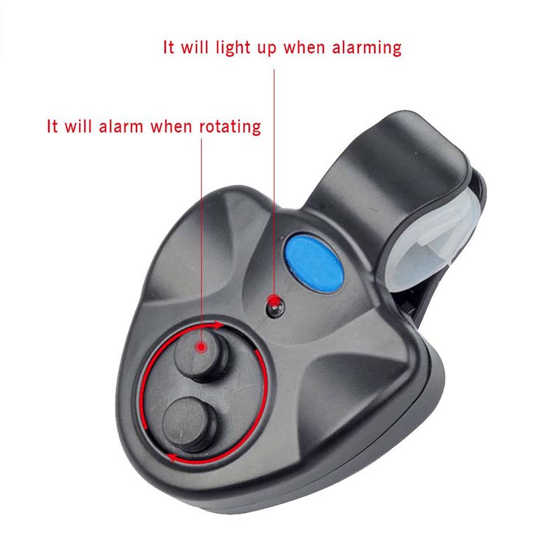 Fishing Rod Bite Alarm LED Ind - đánh giá và giá Fish Alarm