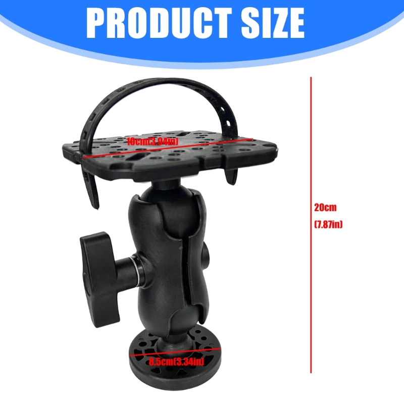 Điện Tử Họa Tiết Cá Xoay Bóng  - đánh giá và giá Fish Finder Mount