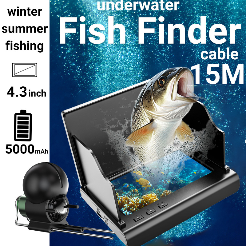 4.3 Inch Ice Fishing Camera Fi - đánh giá và giá Fish Finder Cable