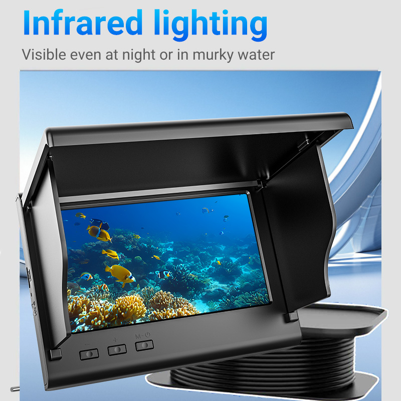 4.3 Inch Ice Fishing Camera Fi - đánh giá và giá Fish Finder Cable
