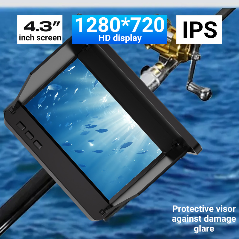 4.3 Inch Ice Fishing Camera Fi - đánh giá và giá Fish Finder Cable