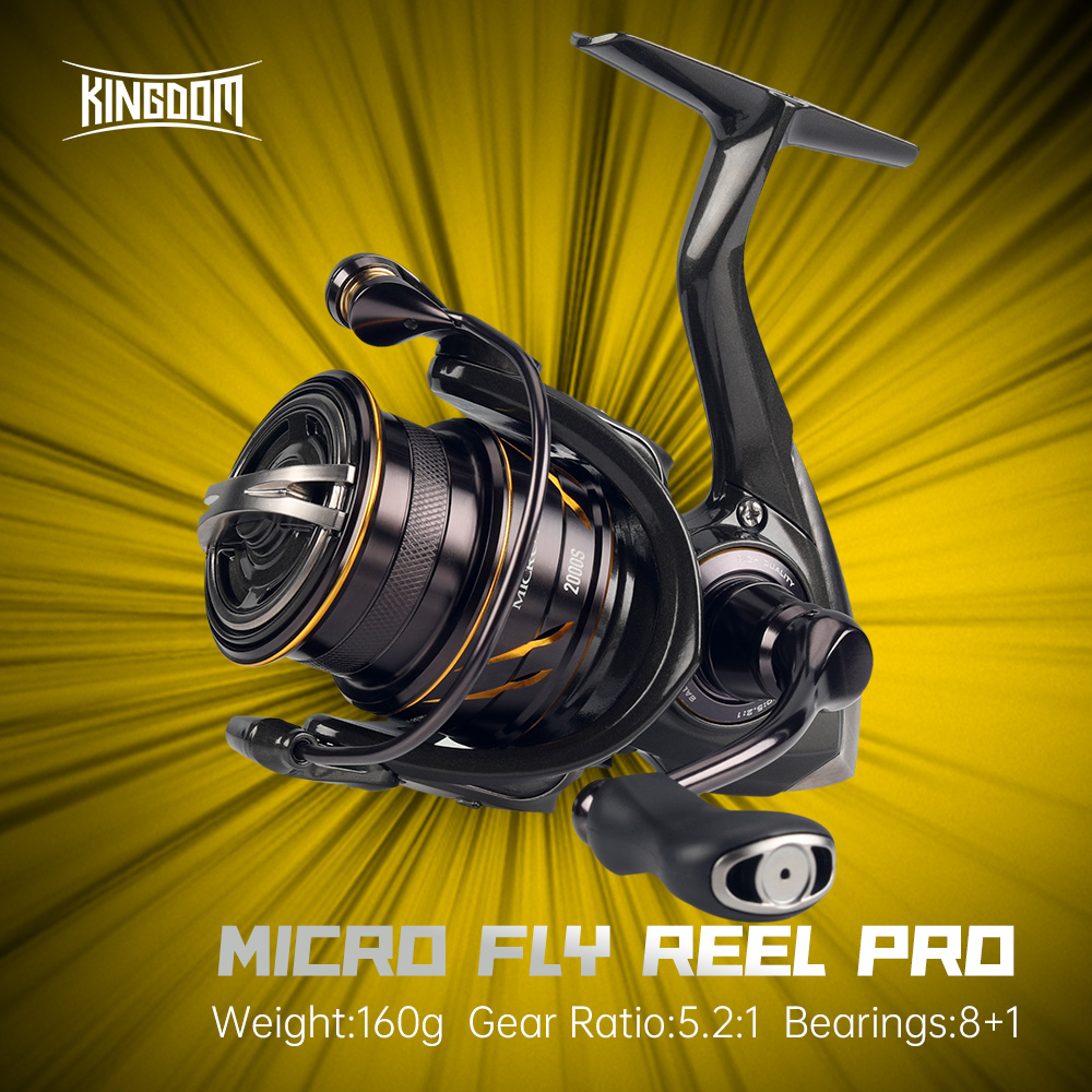 Kingdom Micro Fly Pro Fishing  - đánh giá và giá Kastking Reel Zephyr