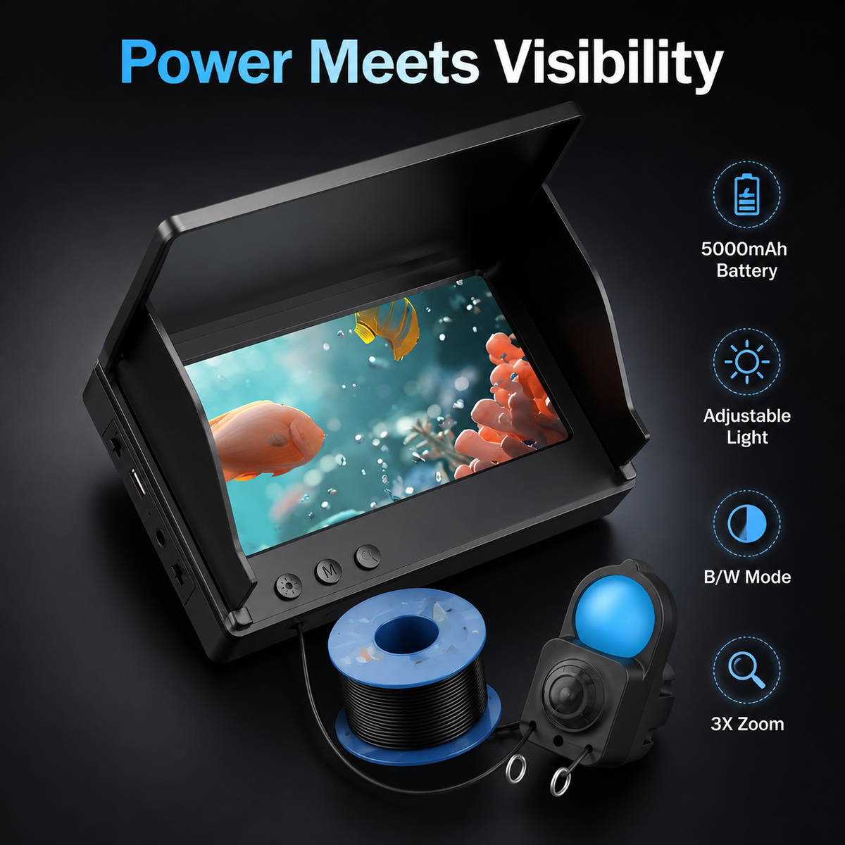 HD Underwater Fishing Camera 4 - đánh giá và giá Fishing Camera